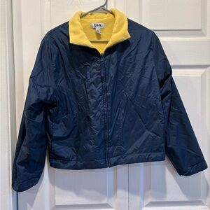 Vintage Q&A Blue and Yellow Jacket - Size Large